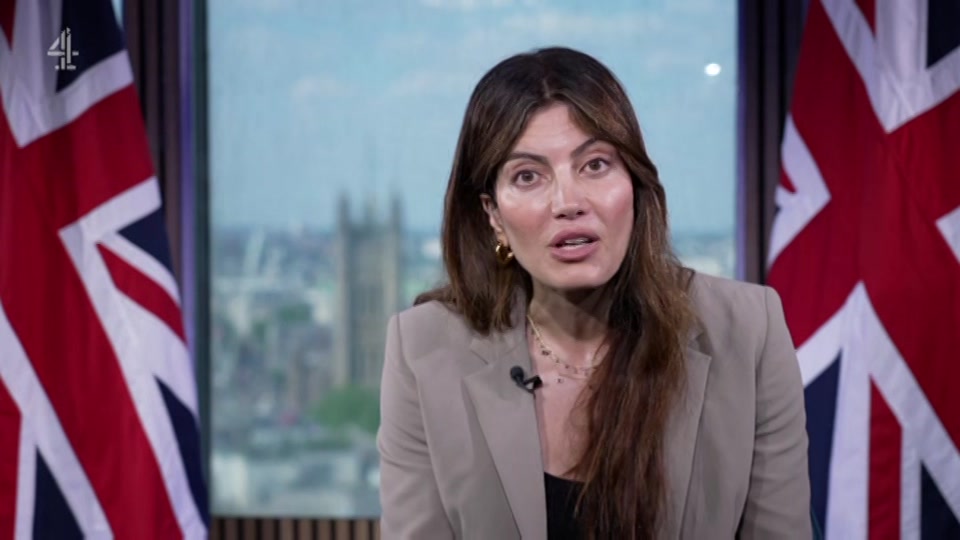 Broadcast still at 27m. Channel 4, Channel 4 News, 8 July 2026.