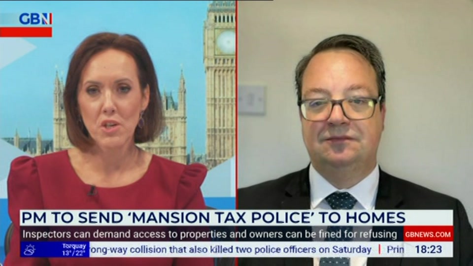 Still from GB News at 23:00
