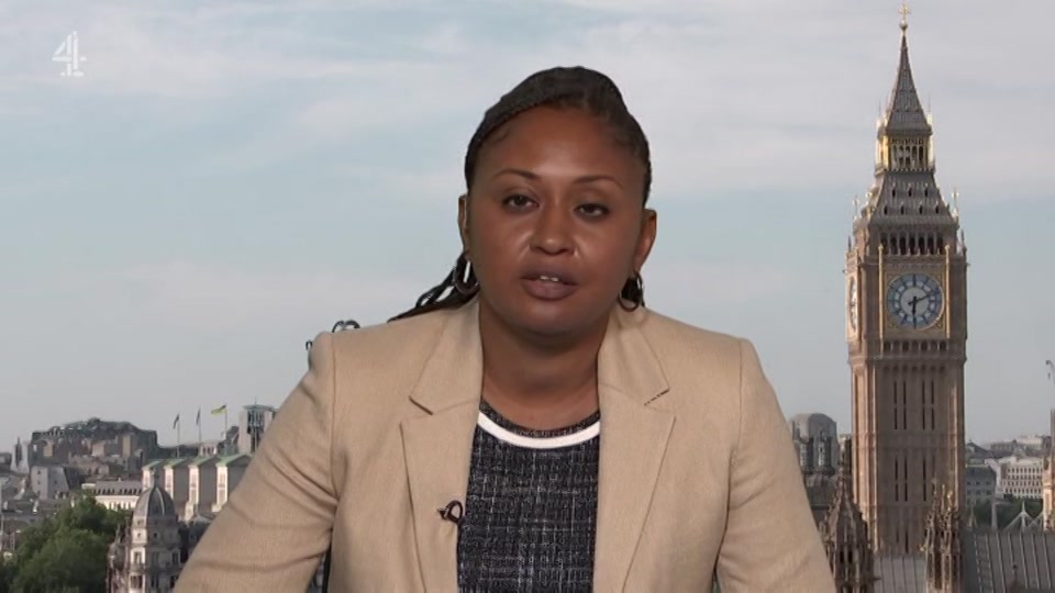 Broadcast still at 39m. Channel 4, Channel 4 News, 10 July 2026.