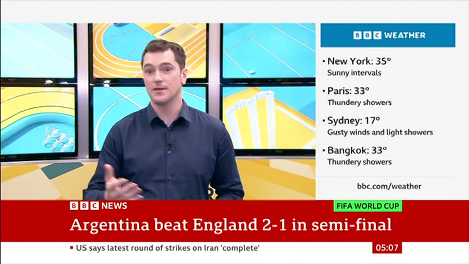 Broadcast still at 7m. BBC NEWS, BBC News, 16 July 2026.