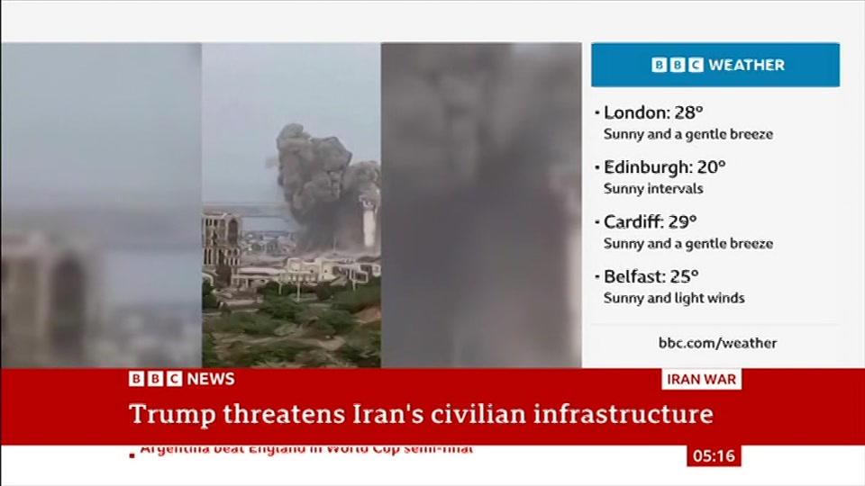 Still from BBC NEWS at 16:00