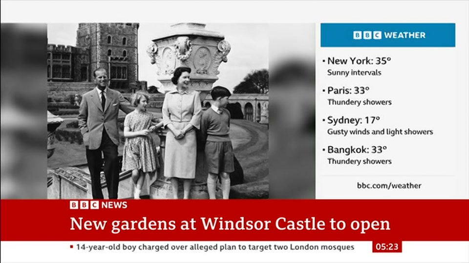 Broadcast still at 23m. BBC NEWS, BBC News, 16 July 2026.