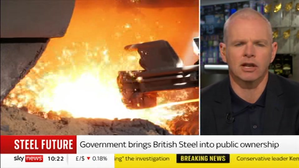 Broadcast still at 22m. Sky News, Sky News Today with Gareth Barlow, 16 July 2026.