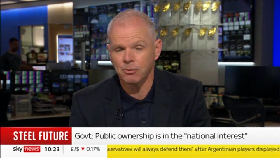 Still from Sky News at 23:00