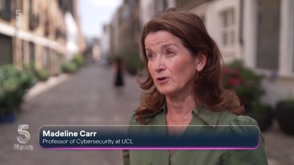 Still from Channel 5 at 13:00