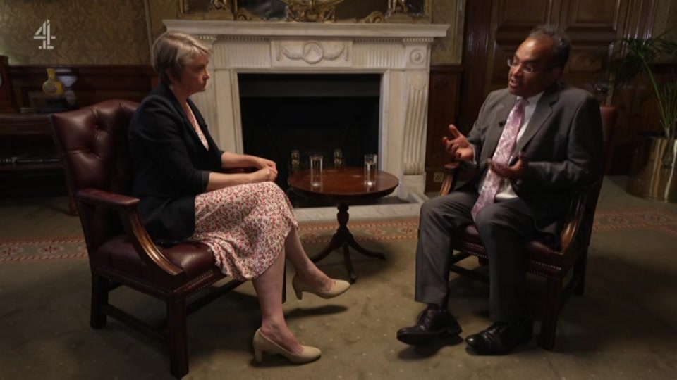 Broadcast still at 23m. Channel 4, Channel 4 News, 16 July 2026.