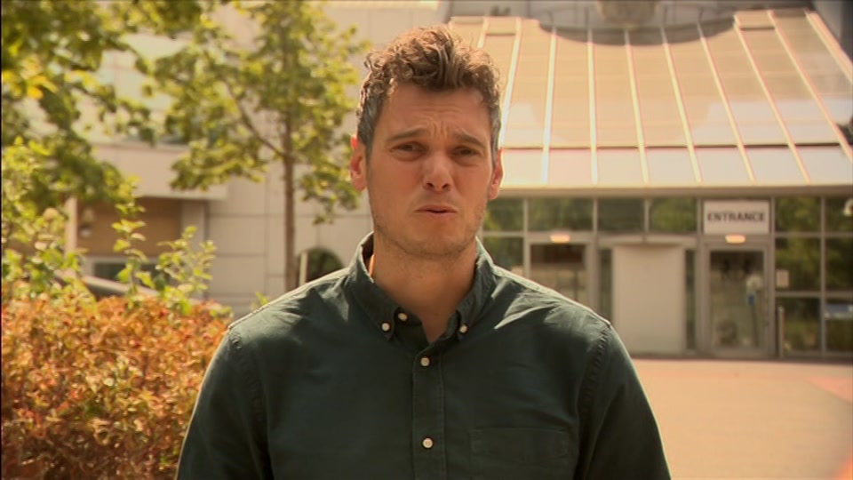 Broadcast still at 25m. BBC ONE West, BBC News and Weather, 16 July 2026.