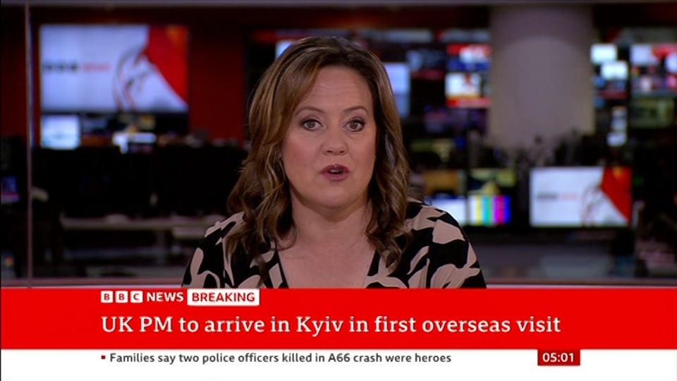 Still from BBC News at 1:00
