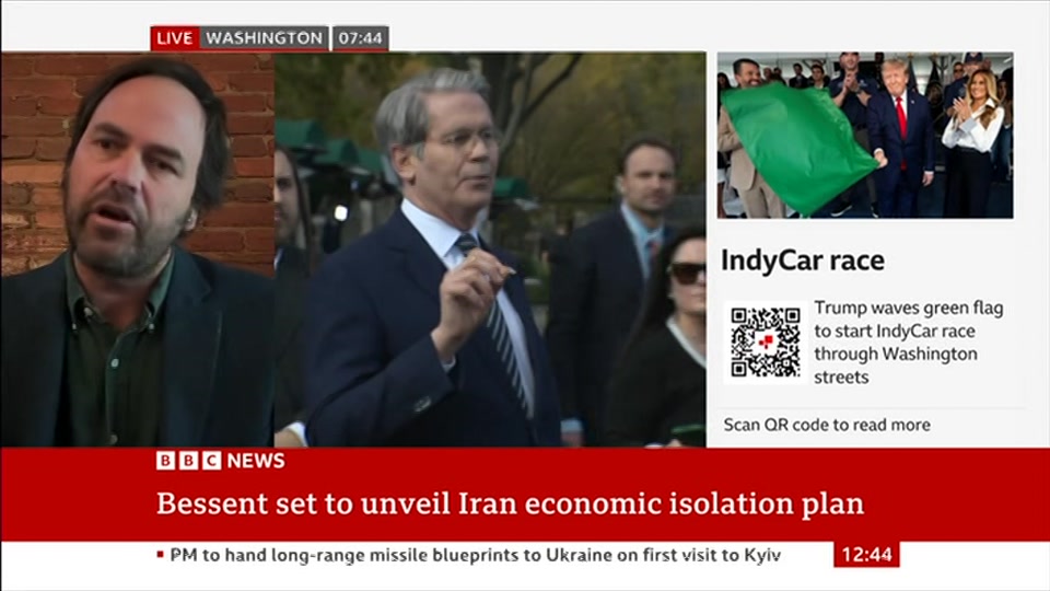 Broadcast still at 14m. BBC News, BBC News Now, 24 August 2026.