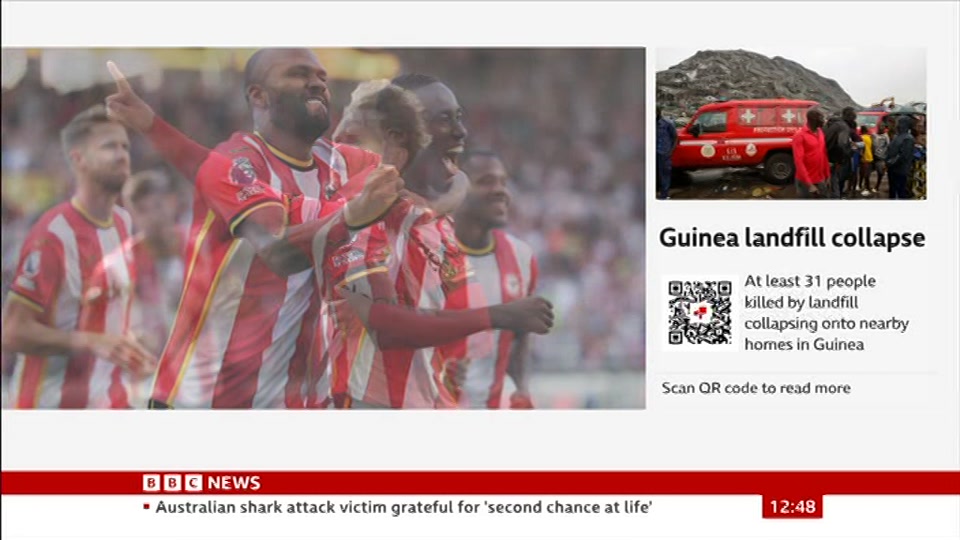 Still from BBC News at 18:00