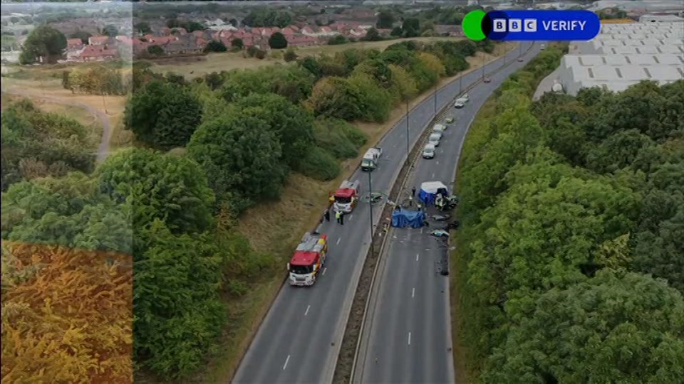 Broadcast still at 3m. BBC One, BBC News and Weather, 24 August 2026.