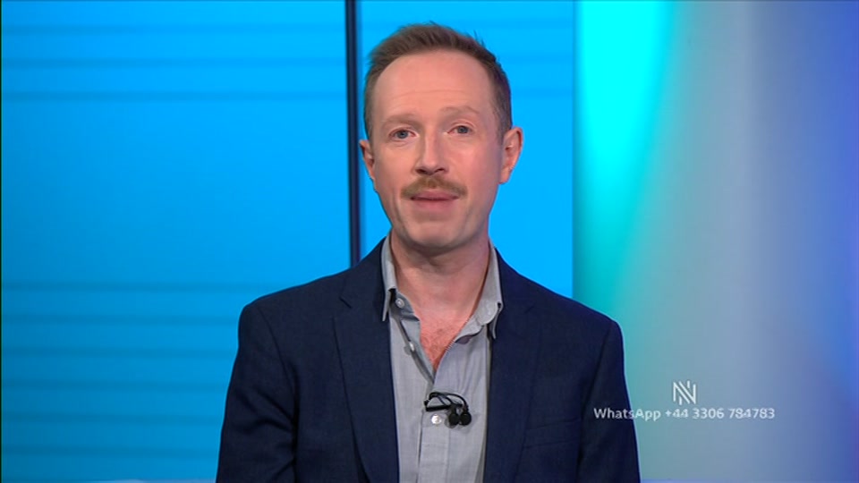 Still from BBC Two at 1:00