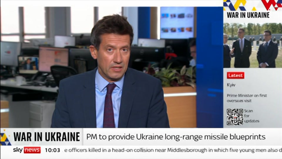 Still from Sky News at 3:00