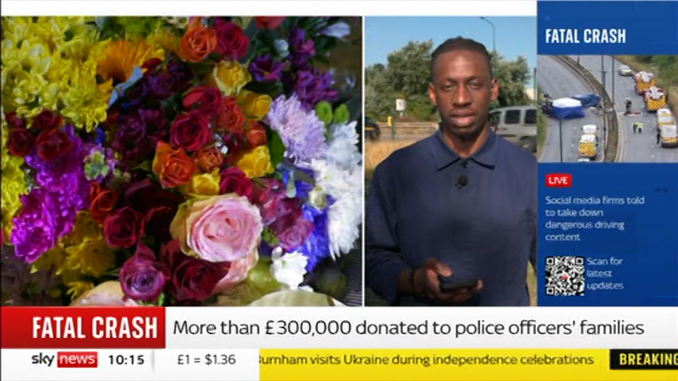 Still from Sky News at 15:00