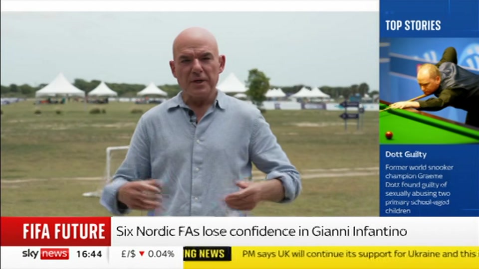 Still from Sky News at 14:00
