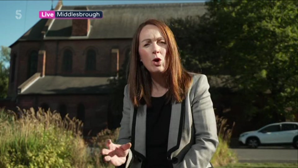 Still from Channel 5 at 2:00