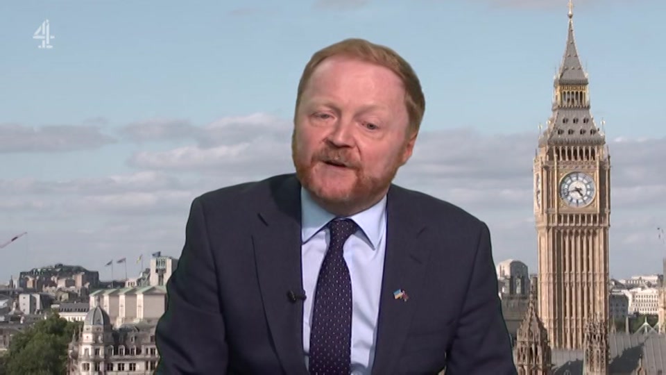 Broadcast still at 9m. Channel 4, Channel 4 News, 24 August 2026.