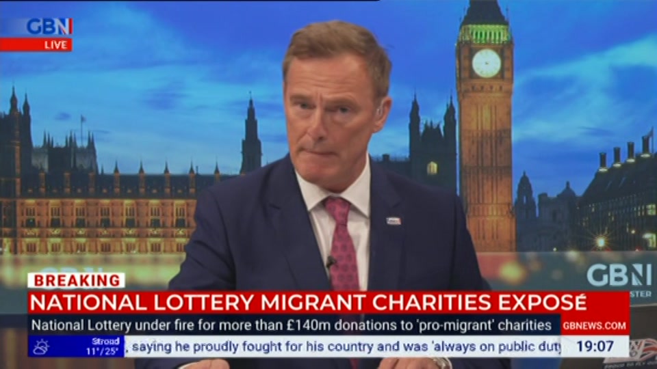 Still from GB News at 7:00
