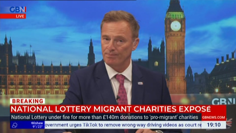 Still from GB News at 10:00