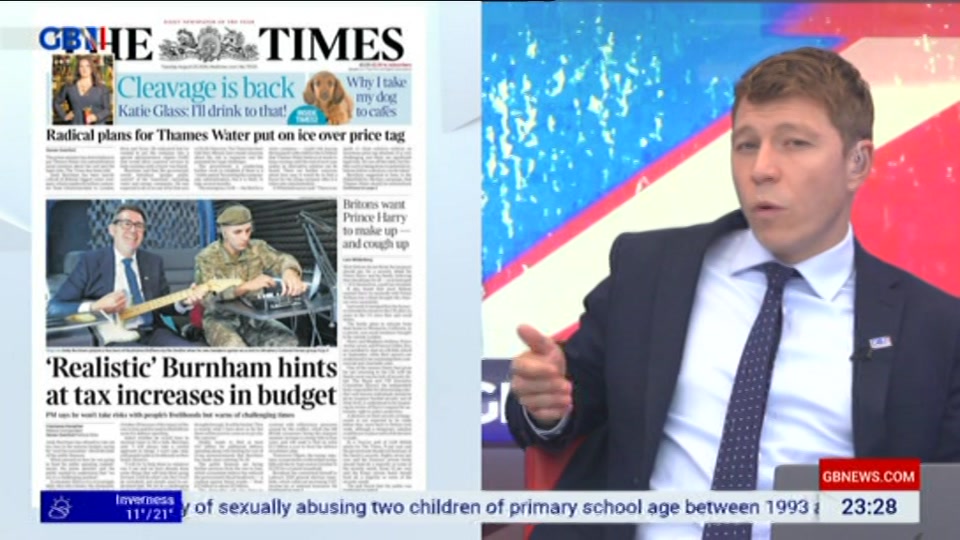 Still from GB News at 28:00