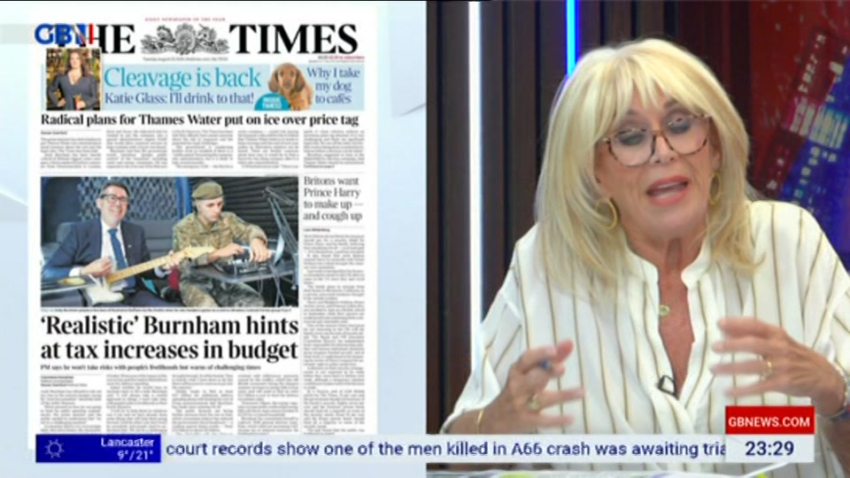 Still from GB News at 29:00
