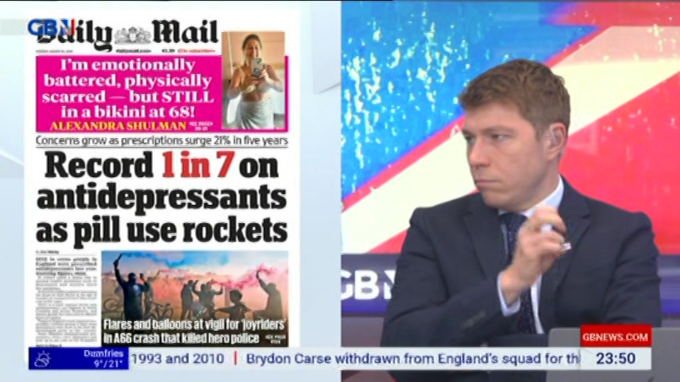 Still from GB News at 50:00