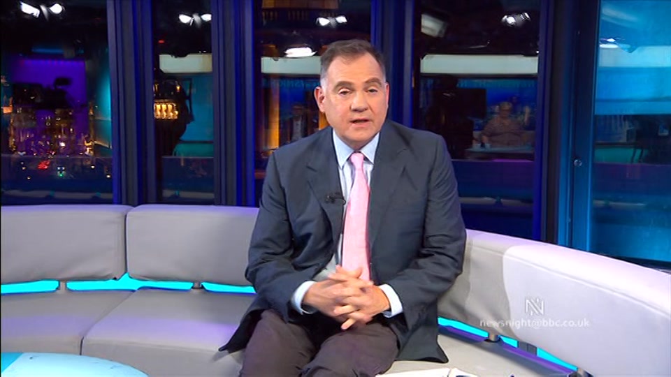 Still from BBC Two at 1:00