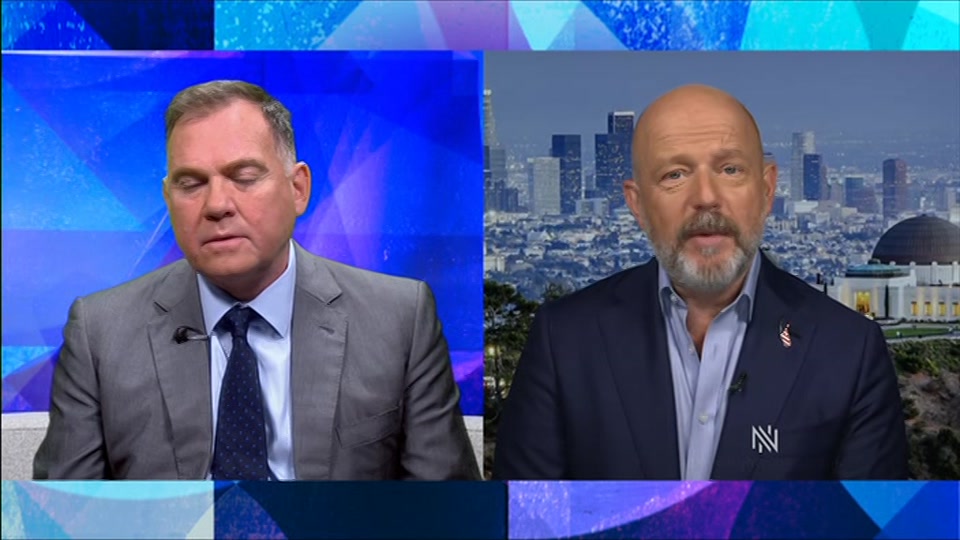Broadcast still at 24m. BBC TWO, Newsnight, followed by Weather, 9 July 2026.