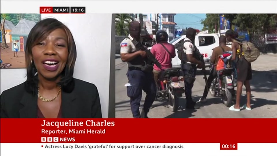 Still from BBC News at 16:00