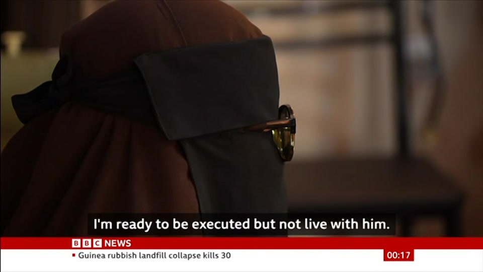 Still from BBC News at 17:00