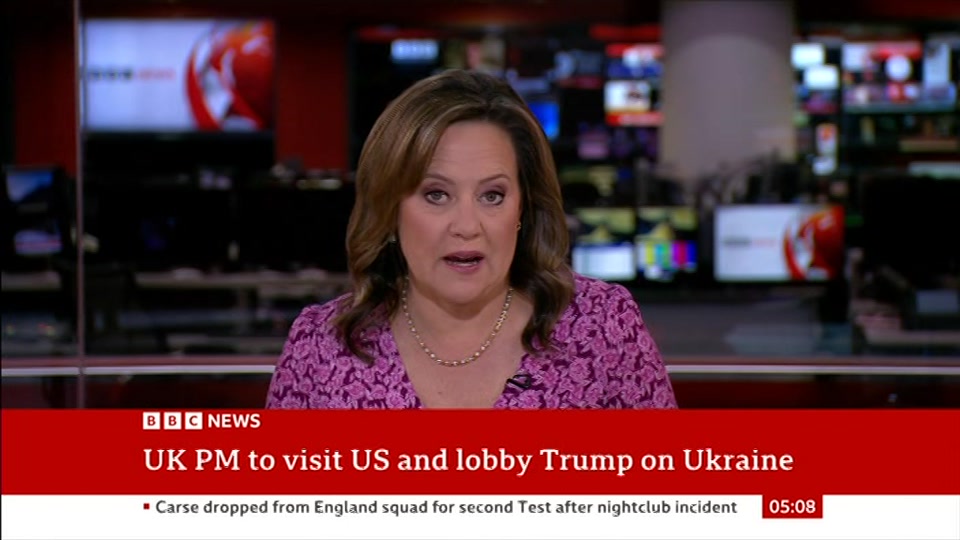 Still from BBC News at 8:00