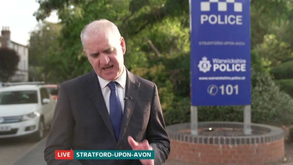 Broadcast still at 6m. ITV, ITV Evening News, 25 August 2026.