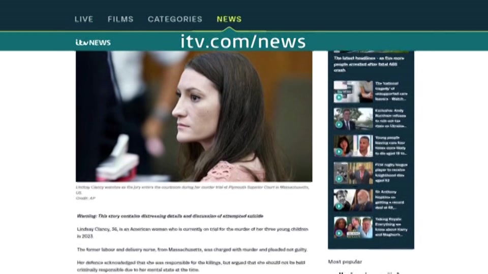 Still from ITV at 19:00
