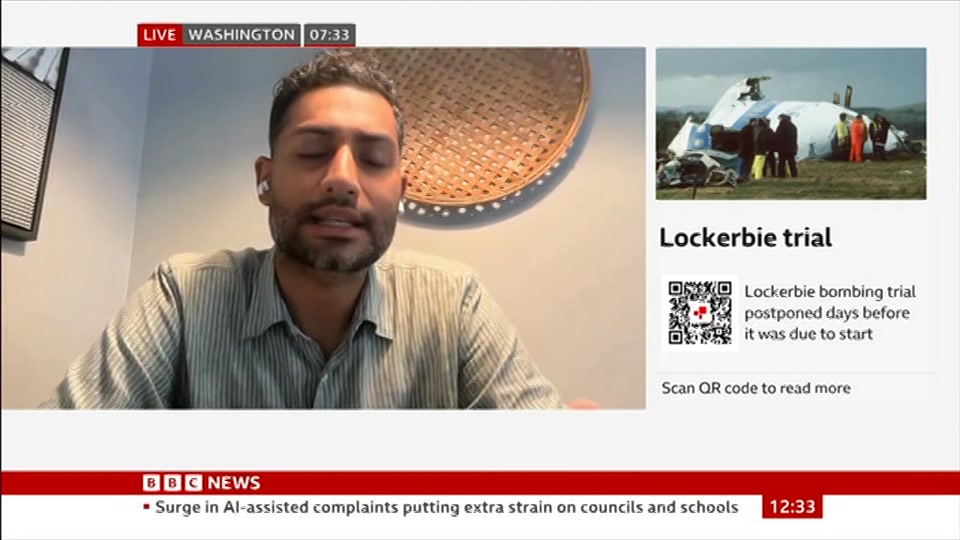 Broadcast still at 3m. BBC News, BBC News Now, 25 August 2026.