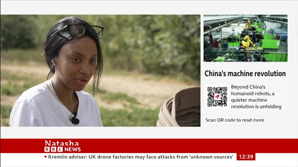 Still from BBC News at 9:00
