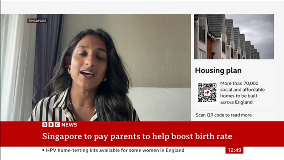 Broadcast still at 19m. BBC News, BBC News Now, 25 August 2026.