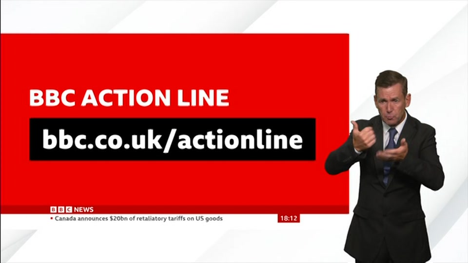 Still from BBC News at 12:00