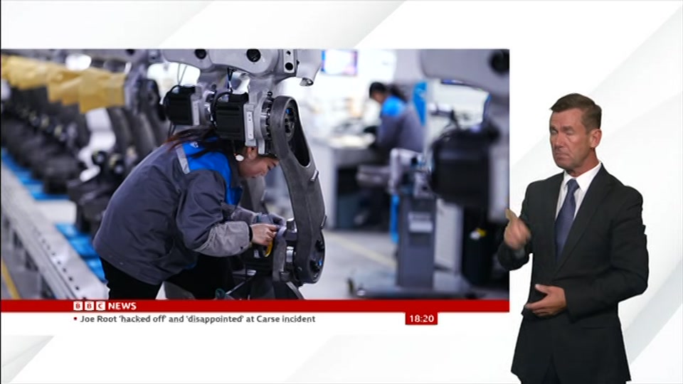 Still from BBC News at 20:00