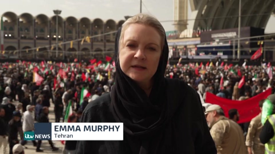 Broadcast still at 12m. ITV1, ITV Evening News, 4 July 2026.