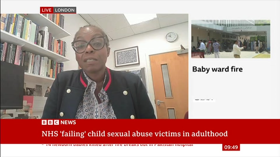 Still from BBC News at 19:00