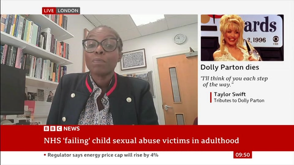 Still from BBC News at 20:00