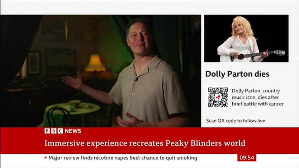 Still from BBC News at 24:00