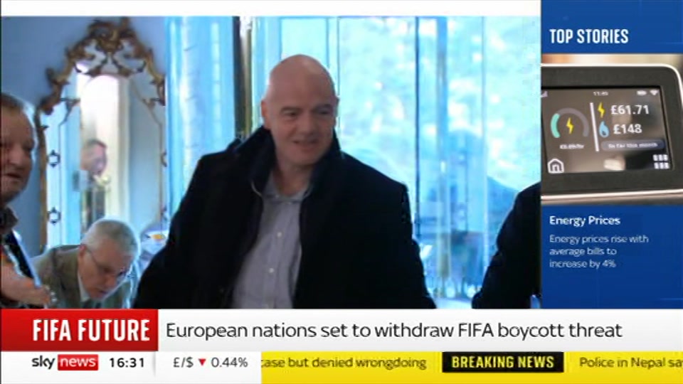 Still from Sky News at 1:00