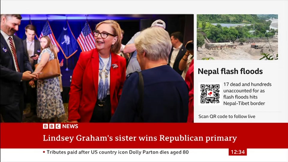 Broadcast still at 4m. BBC News, BBC News Now, 26 August 2026.