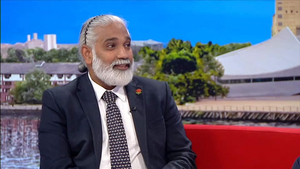 Broadcast still at 31m. BBC One, BBC News at One including..., 26 August 2026.