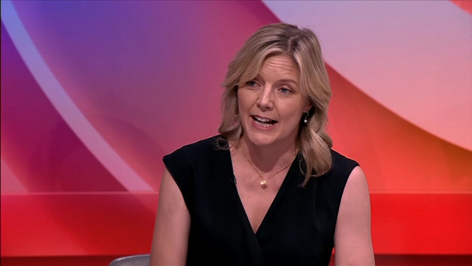 Broadcast still at 5m. BBC One, BBC News and Weather, 26 August 2026.