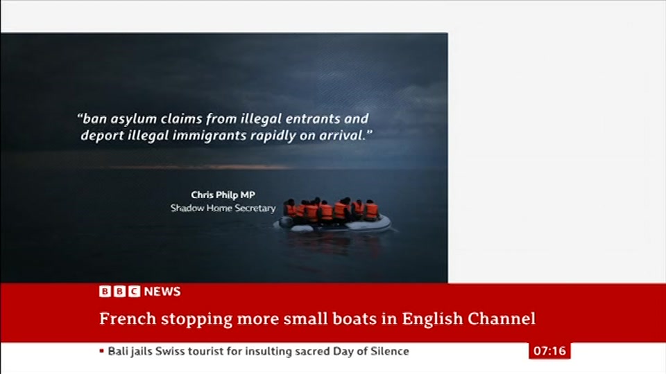 Still from BBC News at 16:00
