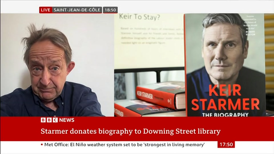 Still from BBC News at 20:00
