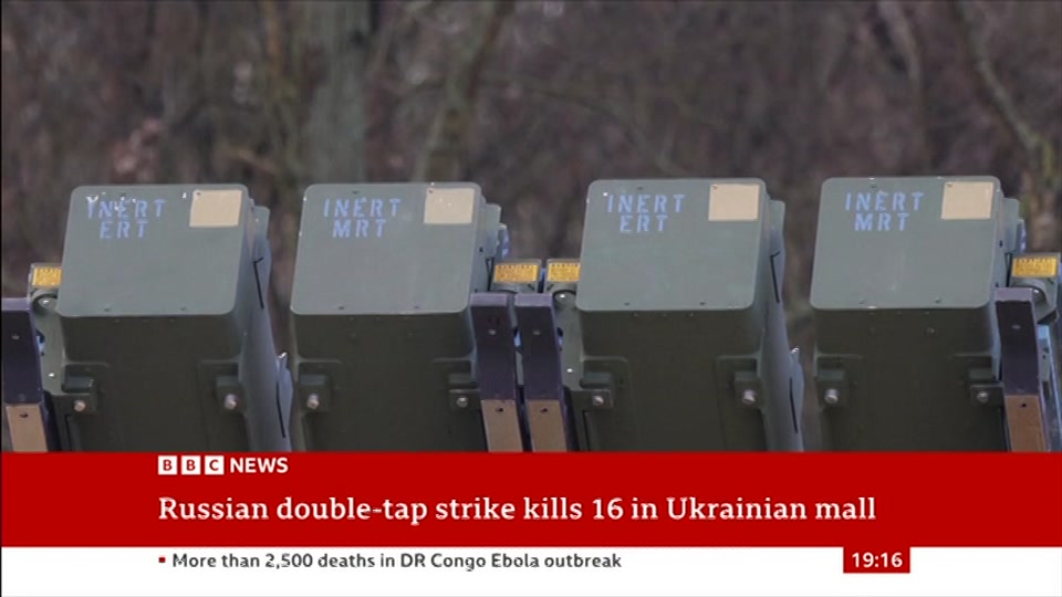 Still from BBC News at 16:00