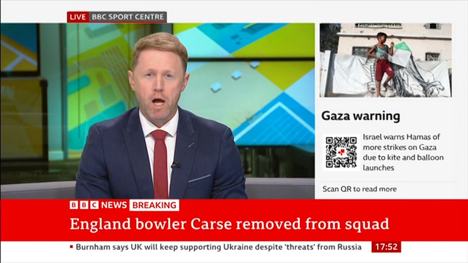 Still from BBC News at 22:00
